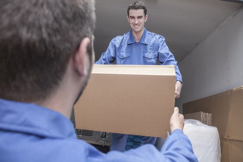 Customer complaint being logged during a removals service review