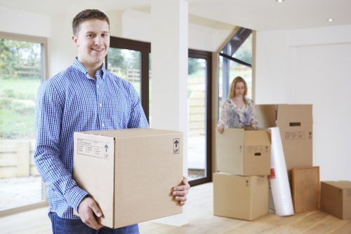 Team member acknowledging a service concern in a removals process