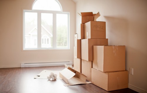Local moving team handling household items in Guildford