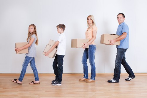 Guildford van service transporting furniture