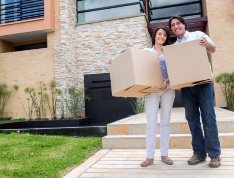 Professional office removals team handling business equipment in Guildford